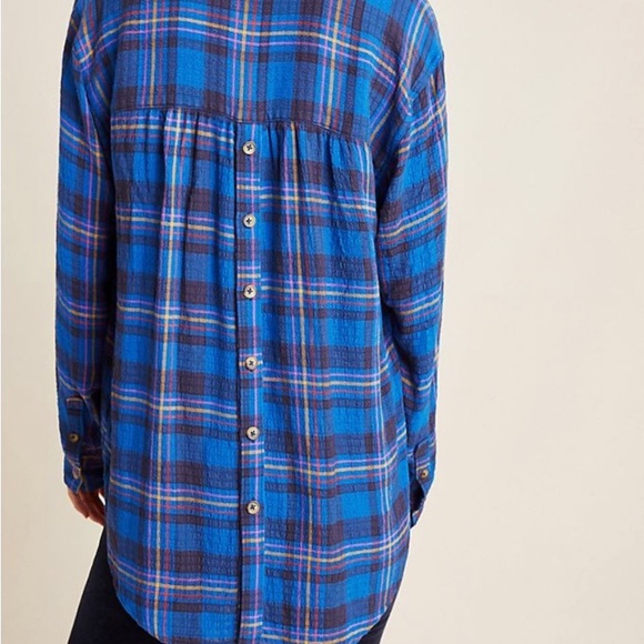 Anthropologie Isadora Button-Back Tunic - Picture 2 of 8